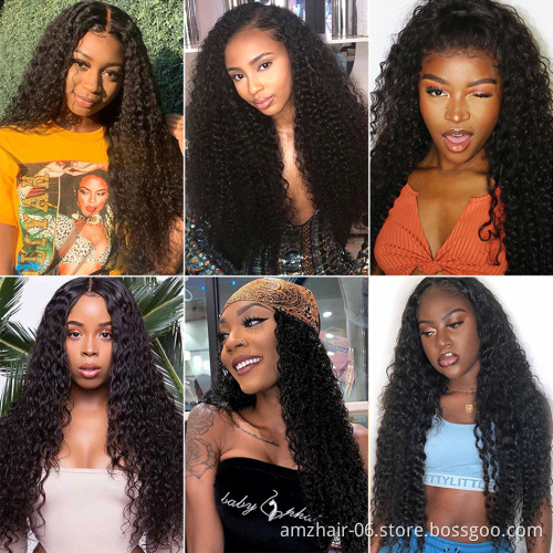 Real Virgin Human Hair Raw Vietnamese Lace Closure Wigs Kinky Curly 5X5 Wholesale Virgin Remy Closure Swiss Lace Human Hair Wigs